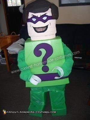 Lego Penguin and Lego Riddler Couple DIY Costumes