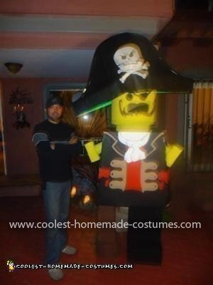 Coolest Lego Pirate Costume 4