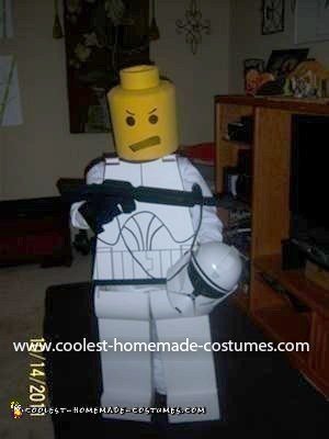 Homemade Lego Storm Trooper Costume