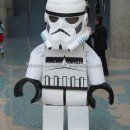 Homemade Lego Stormtrooper Costume