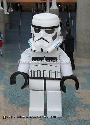 Homemade Lego Stormtrooper Costume