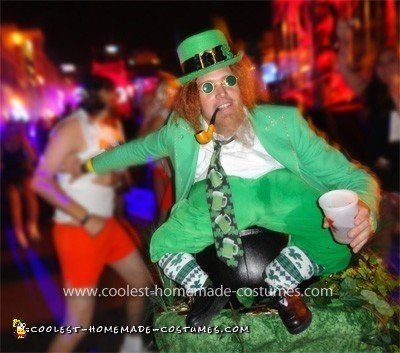 Coolest Leprechaun on a Pot of Gold Illusion Costume