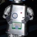 Homemade Light-Up Robot Costume