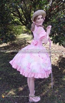 Coolest Lil Bo Peep Costume - Side back view