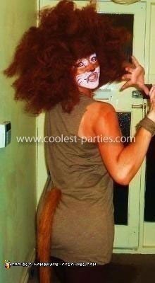 Homemade Lion Costume