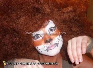 Homemade Lion Costume