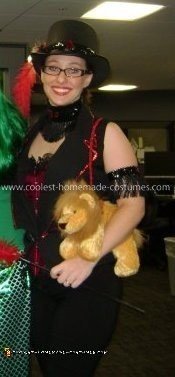 Homemade Lion Tamer Ringmaster Costume