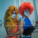 Homemade Lion-o and Cheetara from Thunder Cats Halloween Couple Costume