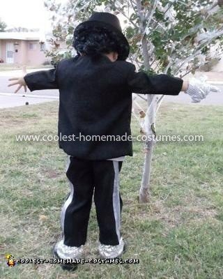 Homemade Little Michael Jackson Costume
