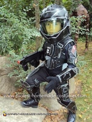 Homemade Little ODST Halo Costume