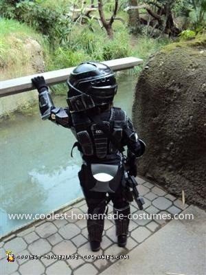 Homemade Little ODST Halo Costume