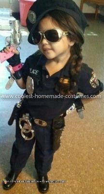 diy police woman costume