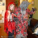 Coolest Little Red Riding Hood and the Wolf Couple Costume 12