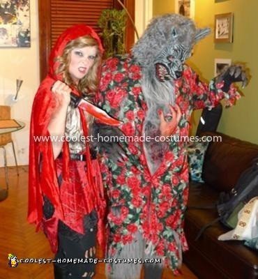 Coolest Little Red Riding Hood and the Wolf Couple Costume 12