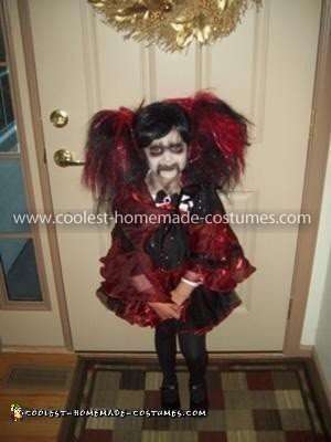 Homemade Living Dead Doll Costume