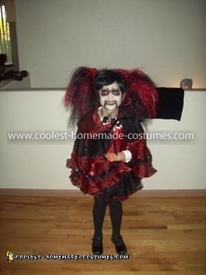 Homemade Living Dead Doll Costume