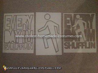 Homemade LMFAO Couple Costumes