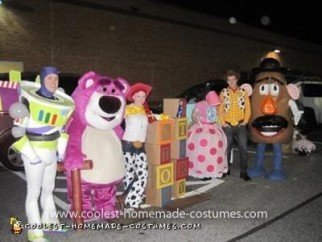 Coolest Lots O' Huggin Bear Costume - The Whole Gang!