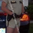 Homemade LT. Dangle from Reno 911 Costume