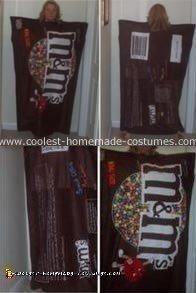 M&M homemade costume