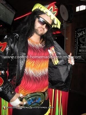 Coolest Macho Man Randy Savage Costume 11