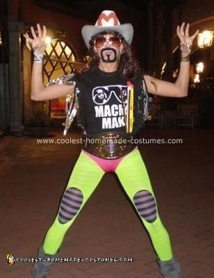 Homemade Macho Man Randy Savage Costume