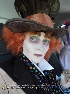 Homemade Mad Hatter DIY Halloween Costume