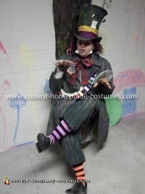 Homemade Mad Hatter Halloween Costume