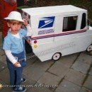 Mail Man and his Truck DIY Halloween Costume