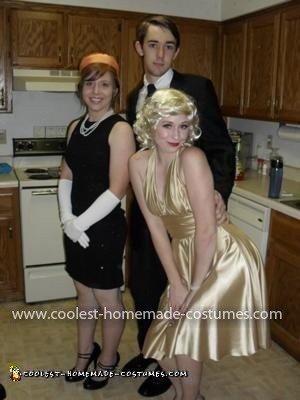 Homemade Marilyn Monroe Love Triangle Group Costumes