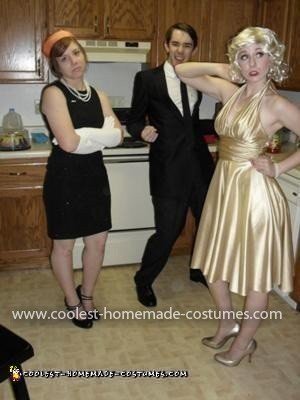 Homemade Marilyn Monroe Love Triangle Group Costumes