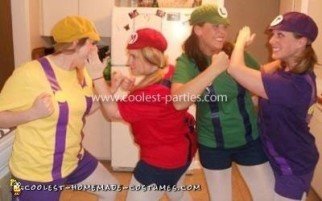 Mario Bros Group Costume