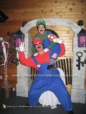 Mario and Luigi Halloween Costume