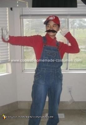 Homemade Mario Costume