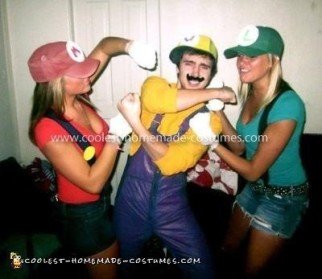 Homemade Mario Kart Group Costume