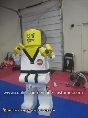 Homemade Martial Arts LEGO Minifig Costume