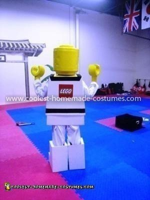 Homemade Martial Arts LEGO Minifig Costume