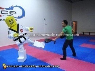 Homemade Martial Arts LEGO Minifig Costume