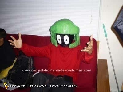 Homemade Marvin the Martian Costume