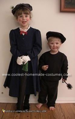 Little Mary Poppins and Bert Costume