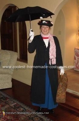 Homemade Mary Poppins Costume