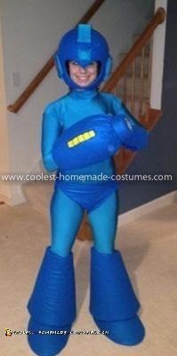 Homemade Mega Man Costume