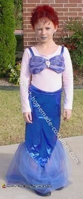 Blue Rose Mermaid Costume