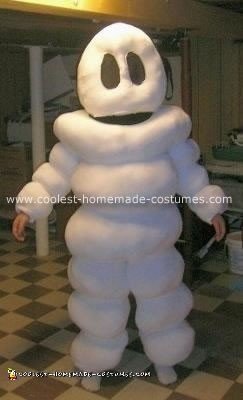 Michelin Man Homemade Halloween Costume