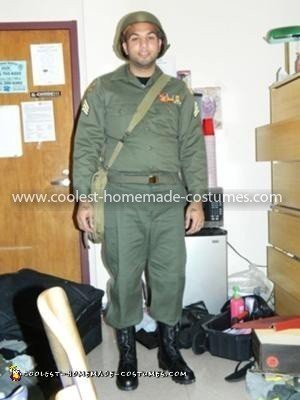 Homemade Military Costume