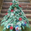 Homemade Mini Christmas Tree Costume