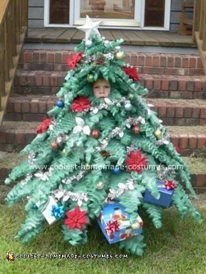 christmas tree costume diy