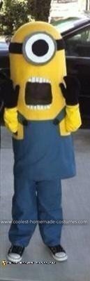 Homemade Minion Costume