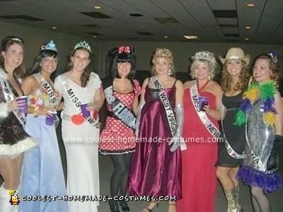 Homemade Miss USA Contestants Costumes