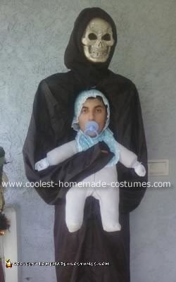 Monster Carrying Baby Costume